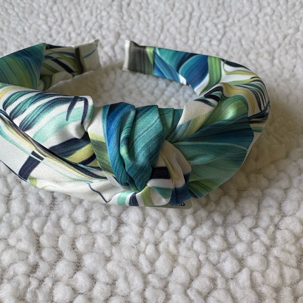 Anthropologie Tropical Print Headband - Picture 4 of 8